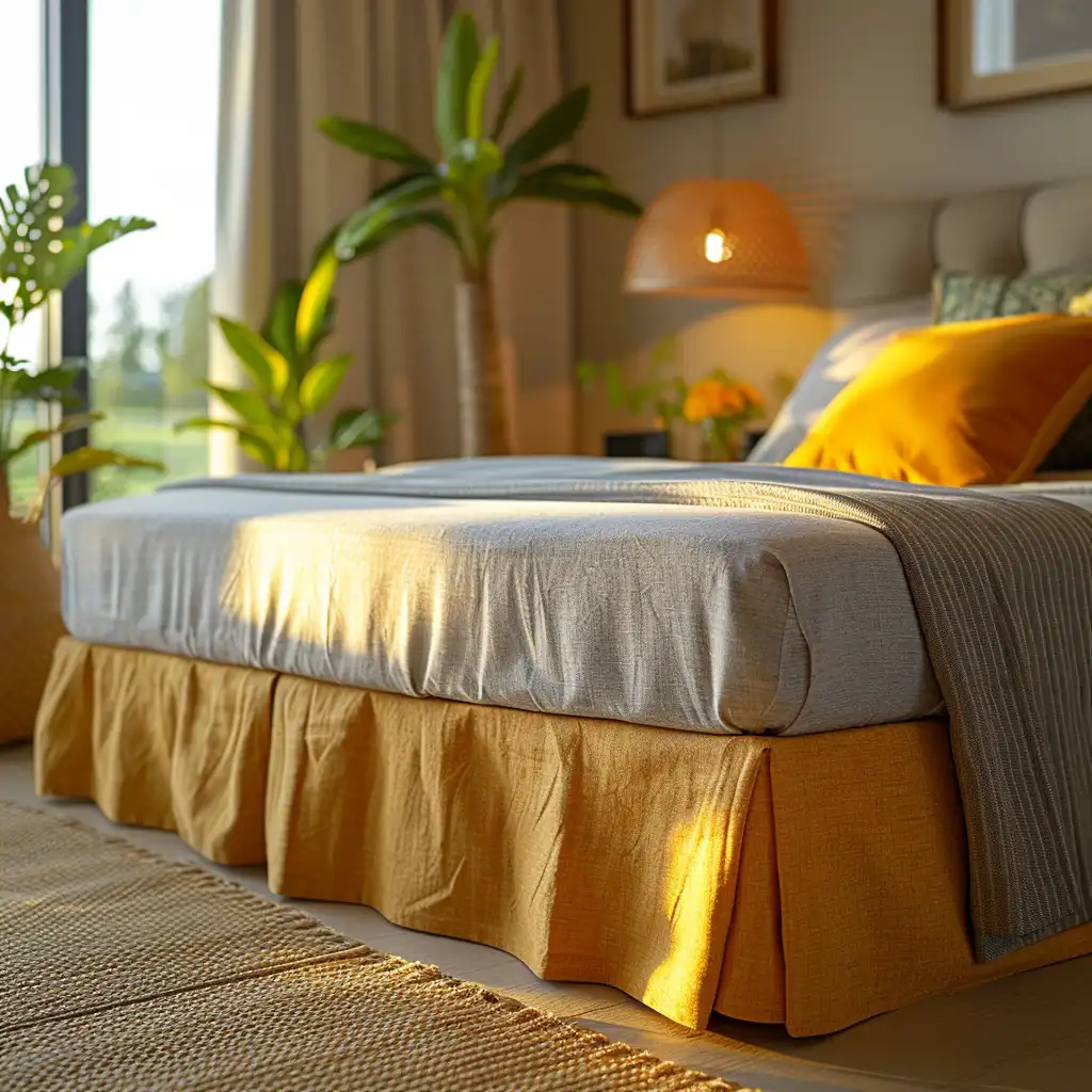 Waarom je een bedrok nodig hebt voor je bed